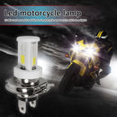 H4 Ceramic COB LED Motorcycle Motorbike Headlight Bulb 6500K 1080LM Hi/Lo Beam