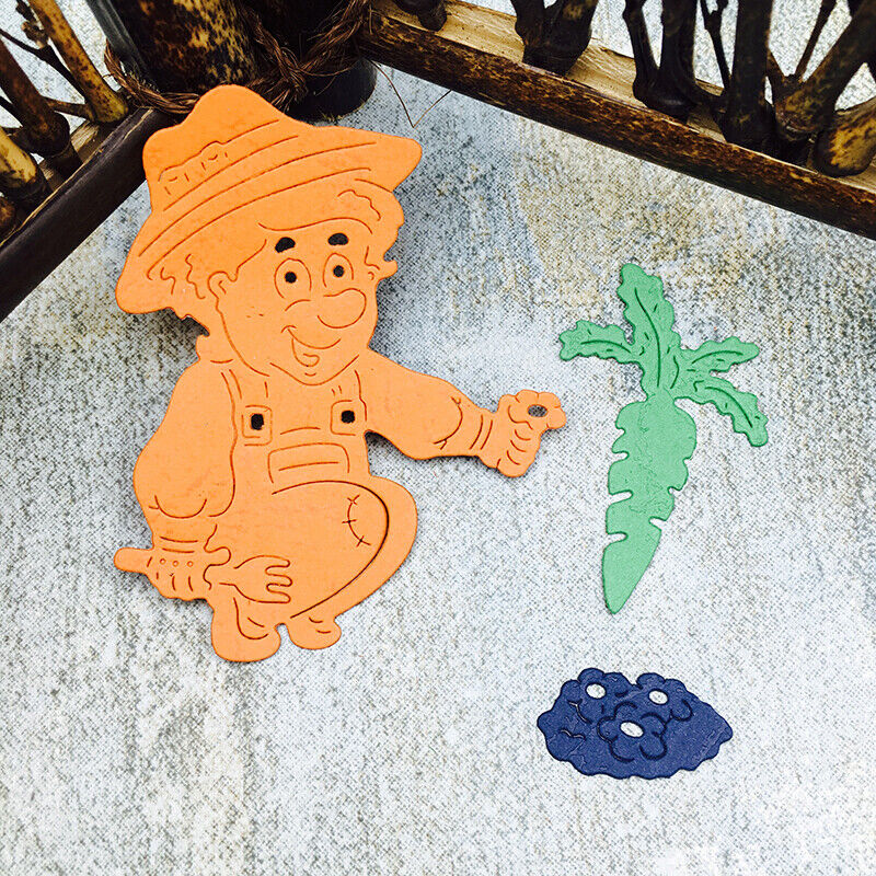 Radish Embossing Metal Cutting Dies Stencils for Scrapbook Album Pull Paper-1835