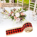 Latex Cloth Ribbons Bow Gift Wrapping Xmas Decoration Handmade DIY Accessories