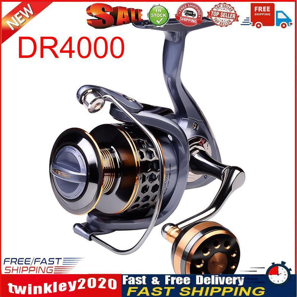 Spool Spinning Fishing Reel Ball Bearings Carp Saltwater Bass Wheel (4000) Newly