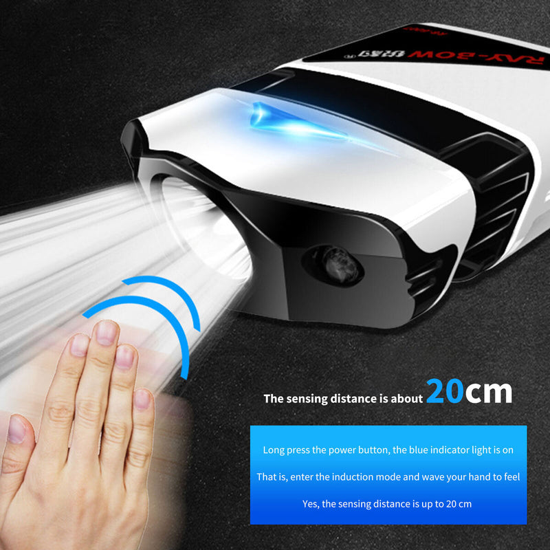 Ultra Bright Headlamp Hands Free LED Clip on Cap Lights - Rechargeable 3 Modes