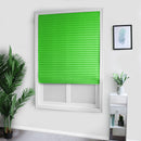 Self-Adhesive Pleated Blinds Half Blackout Curtains for Living Room Shades