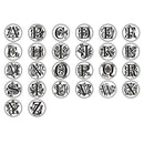 Sealing Wax Classic Initial Wax Seal Stamp Alphabet Letter P Retro Wood Newly