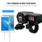 Motorcycle 3.4A Dual USB Charger Handlebar Mirror Power Adapter with Voltme