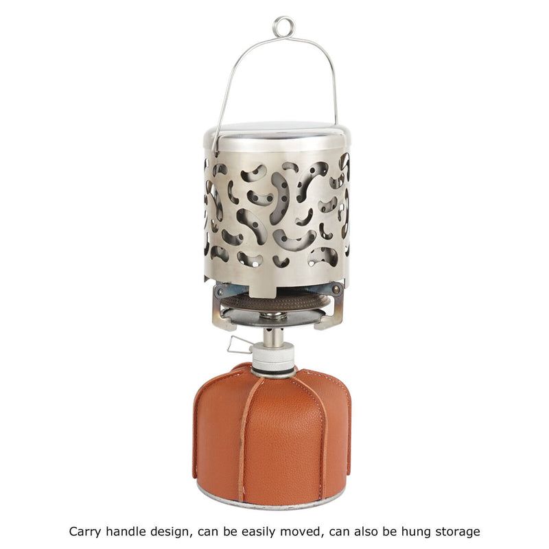 Camping Mini Heater Warming Stove Cover Portable Stainless Steel Heating Cover