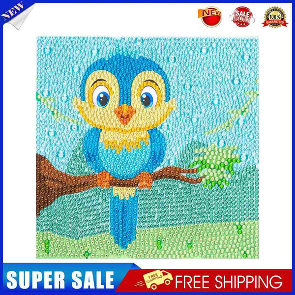 DIY Diamond Painting Full Round Crystal Drill Animal Decor for Kids (DX050)