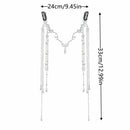 Fringed Forehead Chain Crystal Antiquity Headdress Long Tassel Headwear