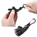 Outdoor Camping Tent Pull Point Clips Awning Clamp Fixed Buckle Tent Accessories
