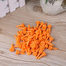 100pcs Mini Golf Tees Plastic Golf Nail Limit Pin Outdoor Golfer Accessory Newly