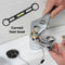 Mix Water Valve Curved Foot Level Shower Faucet Bath Tap Turn Ranging Tools