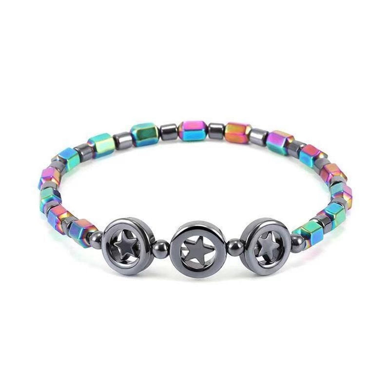 Elastic Jewelry Gift Magnetic Therapy Anklet Hematite Anklet for Women Men