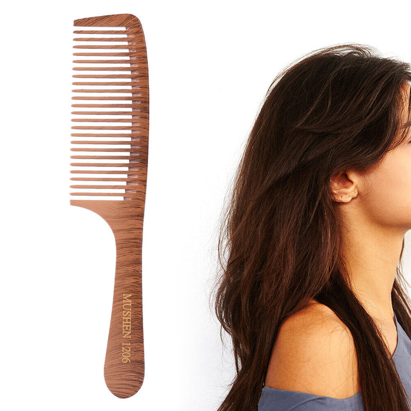 Wooden Smooth Comb Scalp Massage Anti Tangling Static Salon Hair Brush (06)