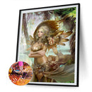 5D DIY Diamond Painting Kits Woods Fairy Full Round Drill Wall Decor Art Crafts