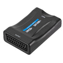 1080P HDMI to SCART Video Audio Upscale Converter Adapter Plug and Play with USB