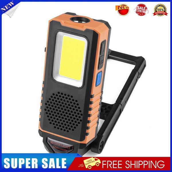 Multifunctional COB Work Light Bluetooth-compatible Speaker Portable 6 Mode