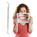 Steel Dental Hygiene Calculus Remover Teeth Dentist Tool L0C0 Cle A2Y1 P7J3