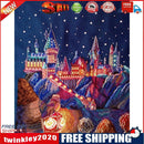 11CT Full Cross Stitch Magic College Counted DIY Kits Handmade Embroidery