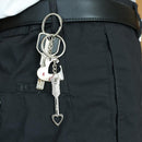 SODIUM Lover Keychain Couples - Arrow and I Love You Heart & Key - Go