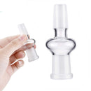 Glassware 18mm Banger Glass Adapter Glass Tube Adapter 14mm Male Bowl Lab Glass