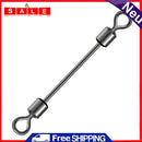10pcs Lead Sheet Seat Double Swivels Quick Main Line Connectors Pin Ring Tackles