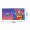 Christmas Card Special Shape Glitter Diamond DIY Cards Drill Kit (5DHK077) Newly