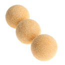 3pcs 36mm Yellow Matte Soccer Table Football Foosball Balls Fussball