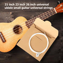 4pcs Nylon Ukulele String Replacement Part for 21 23 26 inch Stringed Instr