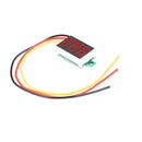 0.36 inch Mini DC 0-100V 3-Wire Gauge Voltage Meter Voltmeter Monitor Teste