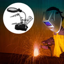 Welding Magnifying Glass Desktop w/ LED Multifunctional Clip Auxiliary Magnifier