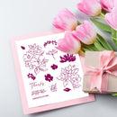 Flowers Cutting Dies DIY Carving Paper Card Embossing Seal Stamp Plant Series