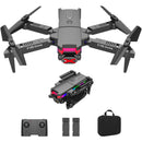 WL/RC F190 RC Drone FPV Altitude Hold Aircraft with 2 Battery (Black) Newly