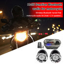 HY-007 Motorcycle Bluetooth Speaker Audio System with Mic TF Radio USB Charger