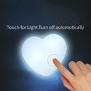 LED Bag Purse Lamp Handbag Atmosphere Lights Decor with Keychain (Heart) Newly