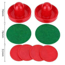 Air Hockey Set Home Table Game Replacement Accessories 2-Pucks Q5X2 PusherZ M3A5