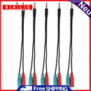 2 in 1 Splitter 4 Pin 3.5mm Audio Headphones Headphones 2 Female Female Female Head