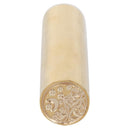 Retro Cylindrical Sealing Wax Brass Envelope Stamp Customs Accessories (B) Newly