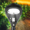 2pcs LED Solar Lawn Light Waterproof Light Control Spike Lamp (Cold White) Newly
