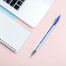 Dual Heads Dotting Wax Pen Point Drill Picker Nail Art Studs Dotter (Blue) Newly