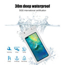 Waterproof Swimming Underwater Mobile Phone Protective Pouch Bag (White) Newly