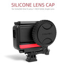 1 inch Wide Angle Lens Cover Silicone Lens Cap for Insta360 One R Accessories