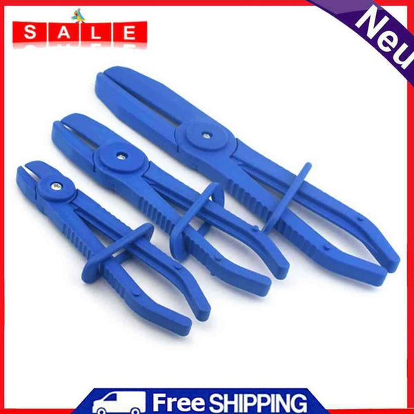 3pcs Car Brake Fuel Pants Pipe Water Line Clamping Pliers Nylon Pants Clamp Tool