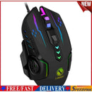 V70 USB Wired Gaming Mouse Computer 3600dpi LED Light Optical Gamer Mice fo
