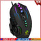 V70 USB Wired Gaming Mouse Computer 3600dpi LED Light Optical Gamer Mice fo #F