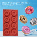 DIY Silicone Donut Mold Kitchen Baking Pan Dessert Bagels Muffins Mould Newly