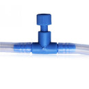 5pcs Aquarium Fish Tank Air Line Flow Control Regulate Valve Switch (Blue) Newly