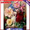 Oil Paint By Numbers A Bouquet Coloring Picture Digital Drawing