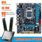 H55 Motherboard+Intel Core i5-760 CPU+2xDDR3 4G Memory for LGA1156 Boards Newly