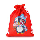 Rhinestone Christmas Candy Bag DIY Diamond Painting Pictures Kit Gift Bags Cr