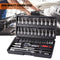 46pcs Socket Wrench Set Ratchet Spanner Multi-functional Car Repair Tool