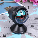 Ahomi Multifunction Car Inclinometer Level Tilt Gauge Indicator Slope Meter Degree